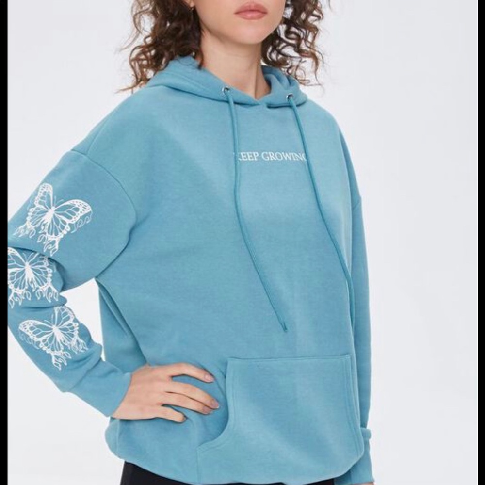 Forever21 butterfly hoodie S